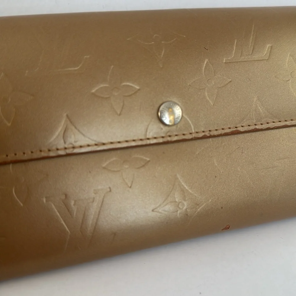 Louis Vuitton Monogram vernis Sarah wallet - Picture 4 of 16